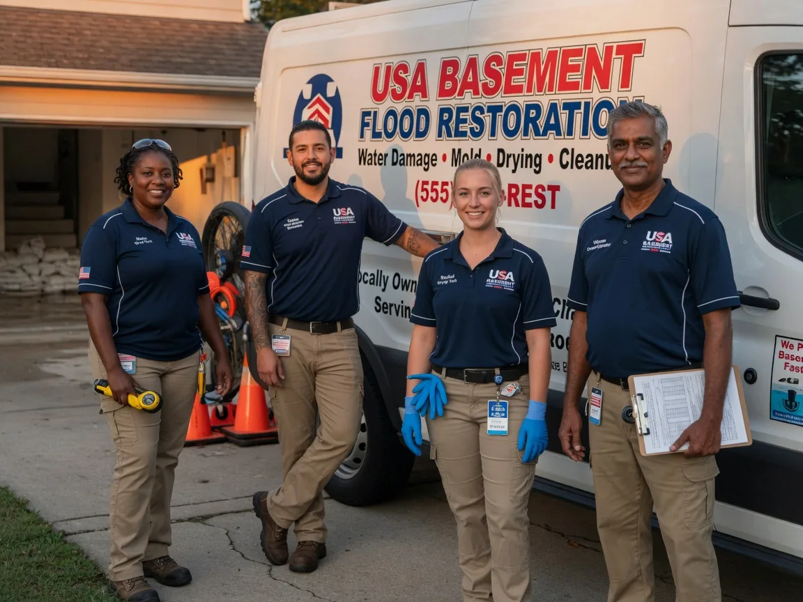 Basement Flood Cleanup company in Gloster, MS
